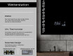Rechteckiger Badspiegel mit LED Beleuchtung L65 #5