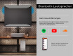 Rechteckiger Badspiegel mit LED Beleuchtung L75 #6