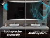 Rechteckiger Badspiegel mit LED Beleuchtung L78 #5