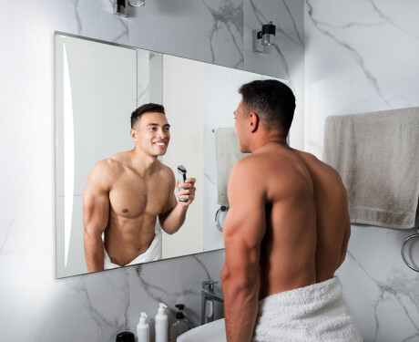 Batteriebetriebener LED Spiegel L135 #6