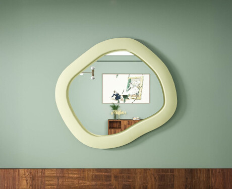 Designer-LED-Spiegel mit MDF in geometrischer Form L309 #4
