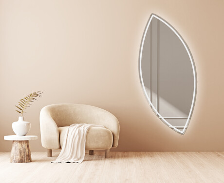 Wandspiegel Beleuchtet unregelmäßige Form L223 #4