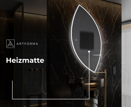 Wandspiegel Beleuchtet unregelmäßige Form L223 #8