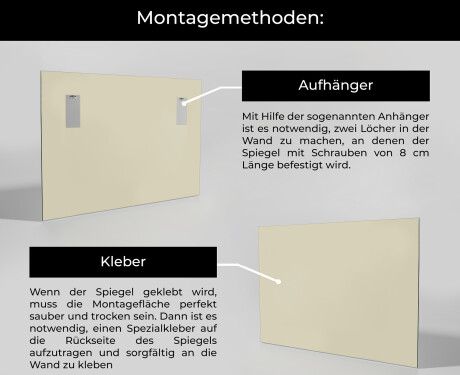 Unregelmäßige Wandspiegel L211 #3