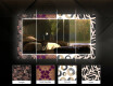 Dekorativer Spiegel mit LED-Beleuchtung für das Wohnzimmer - Jungle #6