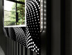 Dekorativer Spiegel mit LED-Beleuchtung für das Wohnzimmer - Dark Wave #11