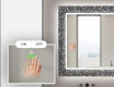 Hinterleuchteter dekorativer Spiegel für das Badezimmer - Dotts #5