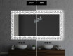 Hinterleuchteter dekorativer Spiegel für das Badezimmer - Industrial #7