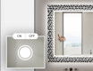 Hinterleuchteter dekorativer Spiegel für das Badezimmer - Triangless #4