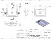 Waschbecken DELLA 600 MIRASOFT