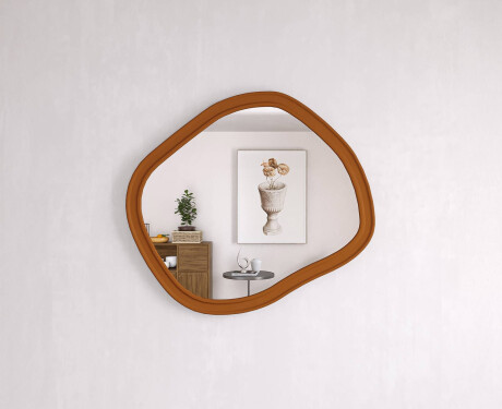 Badezimmer-Spiegel mit maßgefertigtem MDF-Rahmen L303 #9