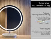 Runder Badspiegel mit LED Beleuchtung L33 #4