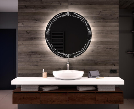 Runder Badspiegel mit LED Beleuchtung L35