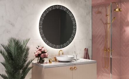Runder Badspiegel mit LED Beleuchtung L35