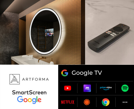 Runder Badspiegel mit LED Beleuchtung L76 #8