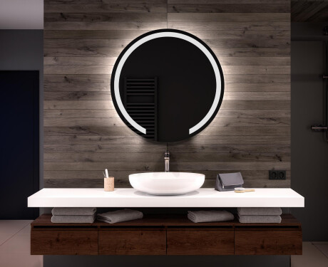 Runder Badspiegel mit LED Beleuchtung L96