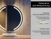 Runder Badspiegel mit LED Beleuchtung L97 #4