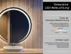Runder Badspiegel mit LED Beleuchtung L98 #4