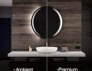Runder Badspiegel mit LED Beleuchtung L99 #1