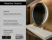 Runder Badspiegel mit LED Beleuchtung L99 #2