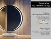Runder Badspiegel mit LED Beleuchtung L99 #4