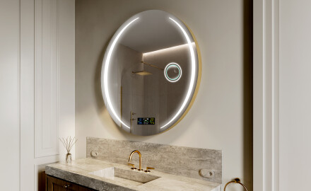 Runder Badspiegel mit LED Beleuchtung L99
