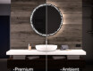 Runder Badspiegel mit LED Beleuchtung L115