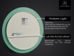 Runder Badspiegel mit LED Beleuchtung L115 #3