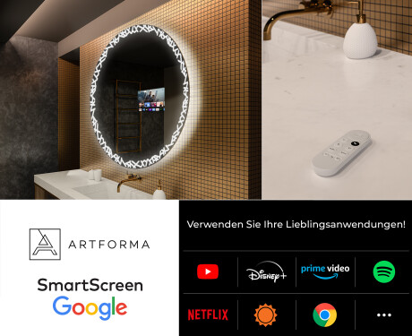 Runder Badspiegel mit LED Beleuchtung L115 #7