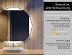 Runder Badspiegel mit LED Beleuchtung L116 #4