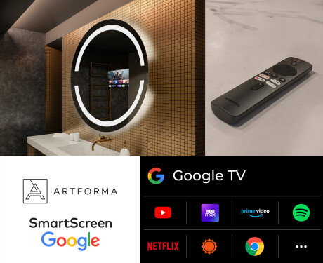 Runder Badspiegel mit LED Beleuchtung L118 #7