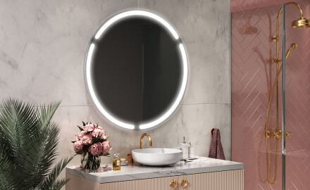 Runder Badspiegel mit LED Beleuchtung L119