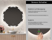 Runder Badspiegel mit LED Beleuchtung L120 #6