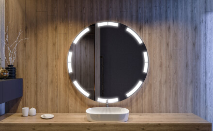 Runder Badspiegel mit LED Beleuchtung L120