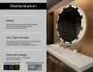 Runder Badspiegel mit LED Beleuchtung L121 #2