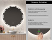 Runder Badspiegel mit LED Beleuchtung L121 #6