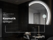 Unregelmäßige Spiegel angeschnitten mit LED Q222 #5