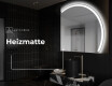 Unregelmäßige Spiegel angeschnitten mit LED Q222 #9