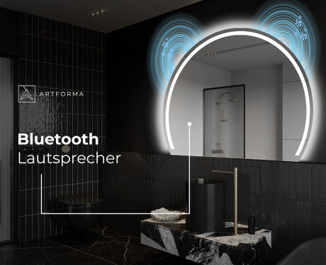 Unregelmäßige Spiegel angeschnitten mit LED W223 #7