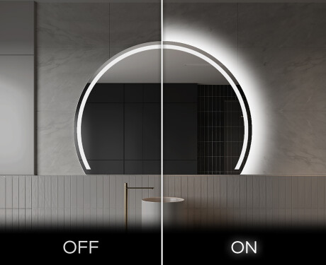 Unregelmäßige Spiegel angeschnitten mit LED W223 #3