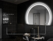 Unregelmäßige Spiegel angeschnitten mit LED W223 #9