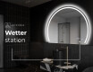 Unregelmäßige Spiegel angeschnitten mit LED W223 #7