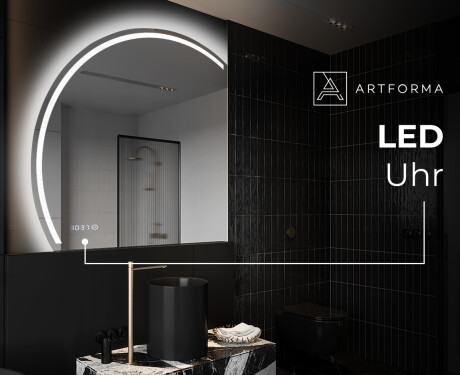 Unregelmäßige Spiegel angeschnitten mit LED X223 #7