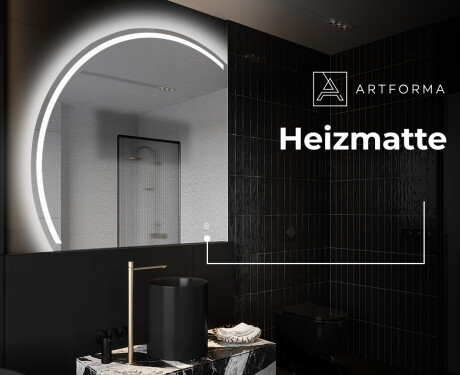 Unregelmäßige Spiegel angeschnitten mit LED X223 #8