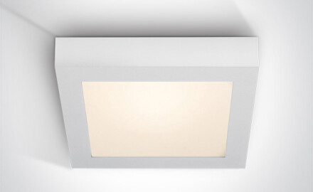 MORFI Deckenleuchte 22 W, 3000 K, IP40, weiß