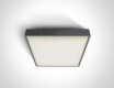 PIRNARI AN Deckenleuchte 24 W, 3000 K, IP65, grau