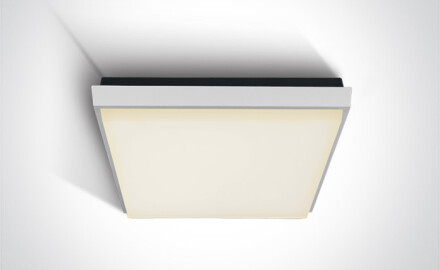 STAMATA Deckenleuchte 25 W, 3000 K, IP54, Anthrazit