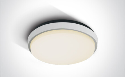 FASIDERI Deckenleuchte 20 W, 3000 K, IP54, Anthrazit
