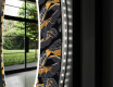 Runder dekorativer Spiegel mit LED-Beleuchtung für den Flur - Autumn Jungle #11