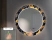 Runder dekorativer Spiegel mit LED-Beleuchtung für den Flur - Autumn Jungle #5